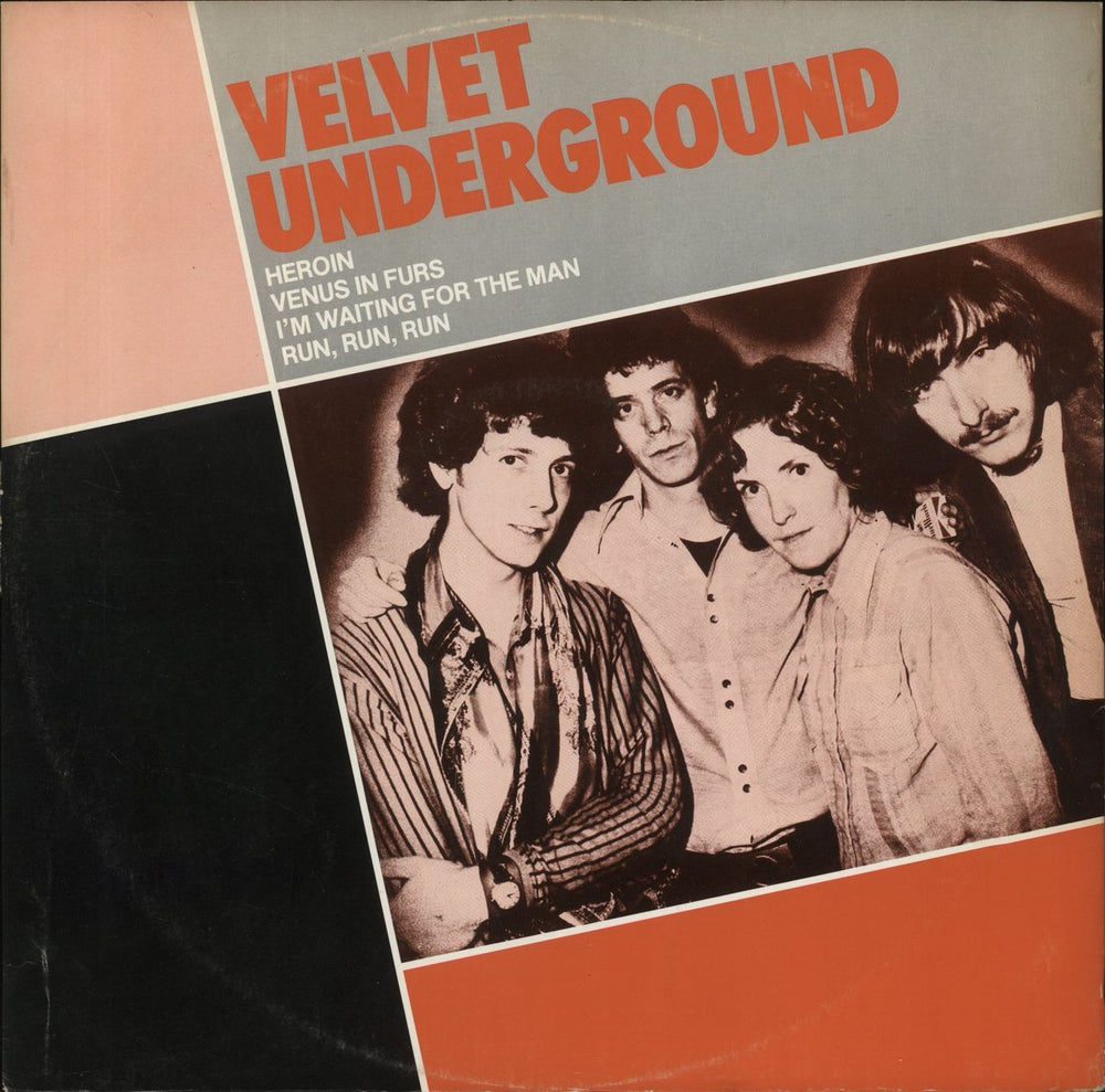 Velvet Underground Heroin UK 12" vinyl single (12 inch record / Maxi-single) POSPX603