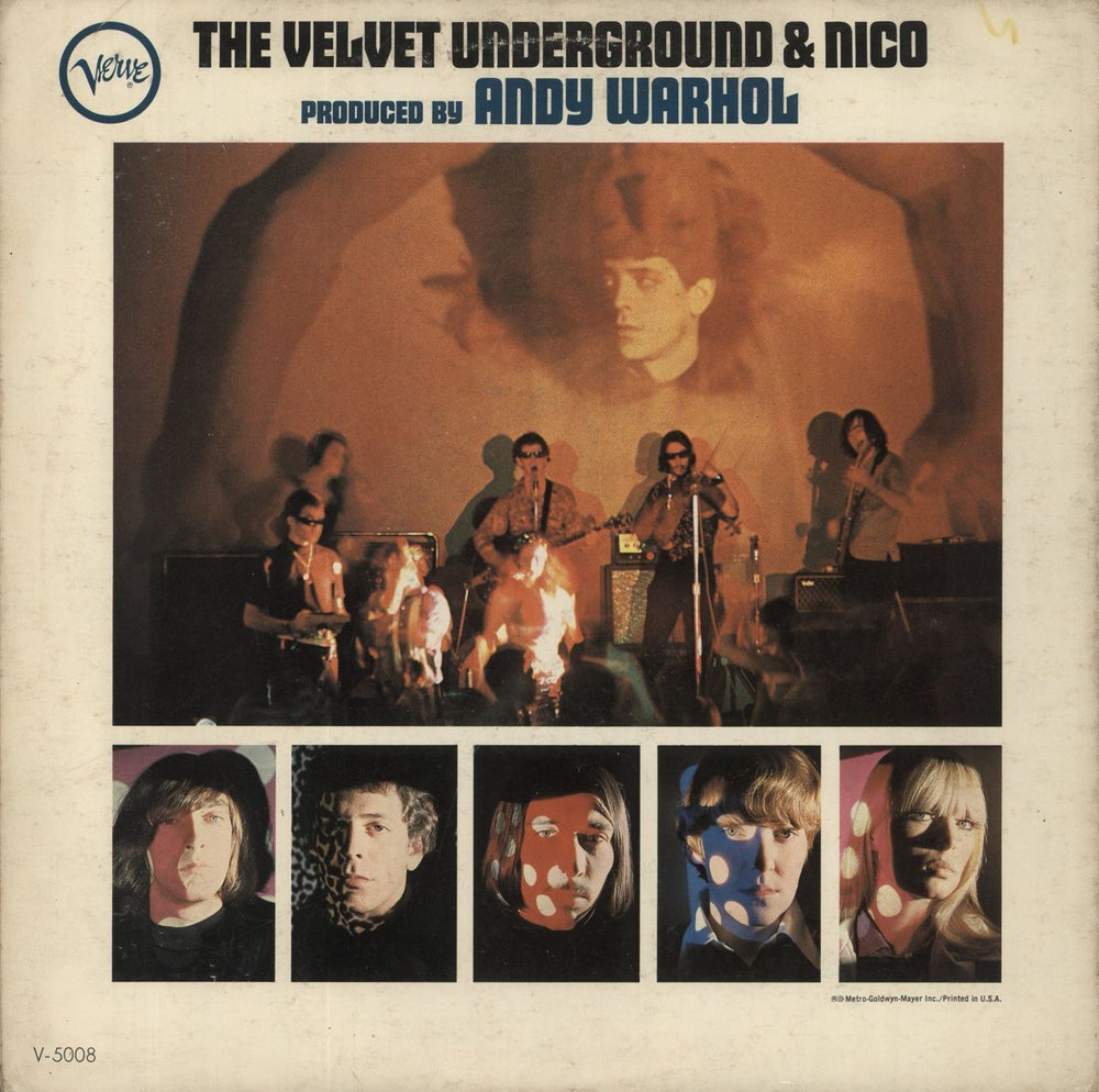 Velvet Underground The Velvet Underground & Nico - 1st - VG/EX US vinyl LP album (LP record)