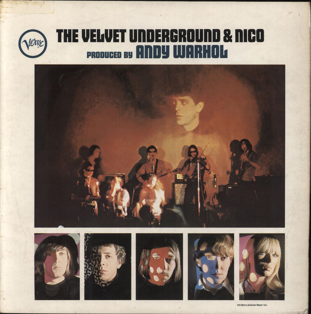 Velvet Underground The Velvet Underground & Nico - UK St 1st - Label Variation - VG UK vinyl LP album (LP record) SVLP9184