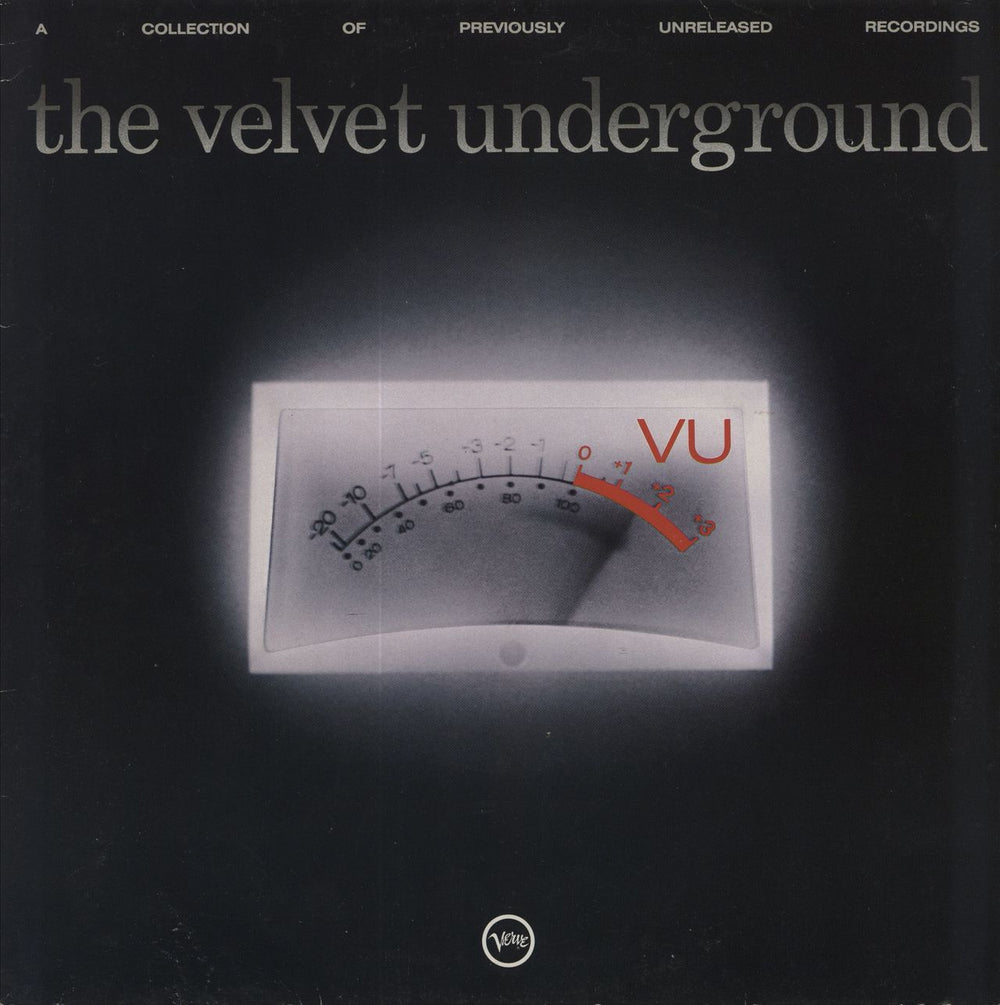 Velvet Underground VU German vinyl LP album (LP record) 823721-1