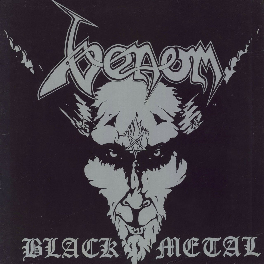 Venom Black Metal - EX Italian vinyl LP album (LP record) NEAT1005