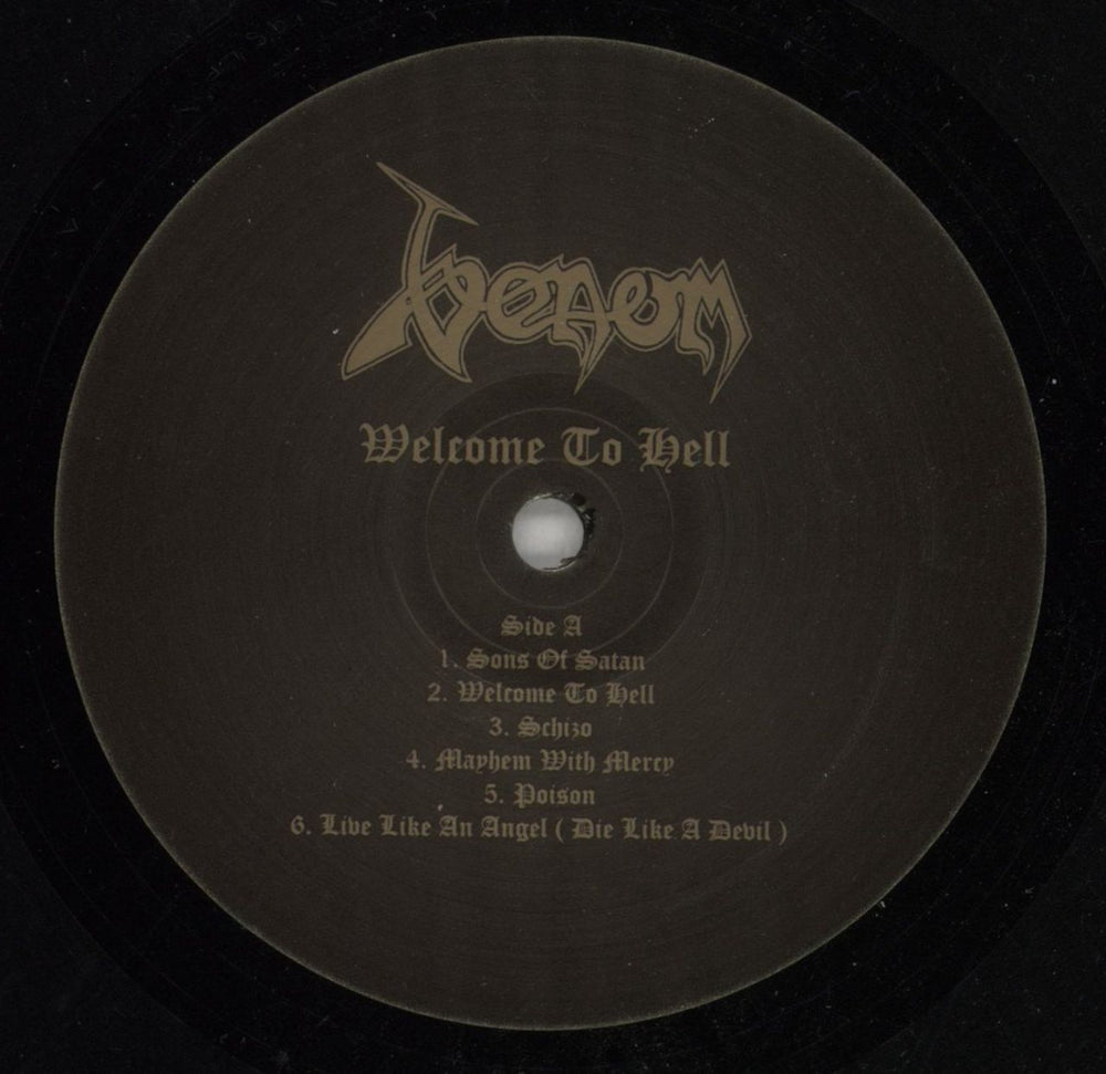 Venom Welcome To Hell UK 2-LP vinyl record set (Double LP Album) VNM2LWE869534