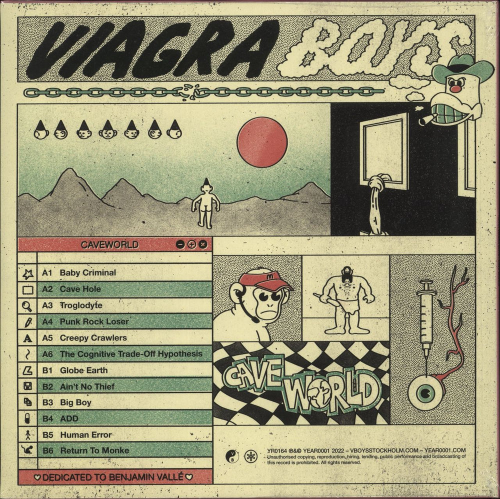 VIAGRA BOYS / CAVE WORLD 帯付き LPレコード Viagra Boys - Cave World - Amazon.com Music