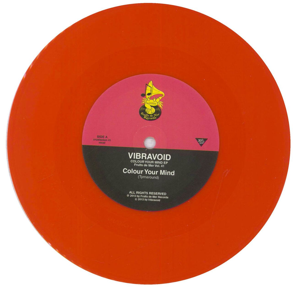 Vibravoid Colour Your Mind E.P UK 7" vinyl single (7 inch record / 45) 28D07CO836294