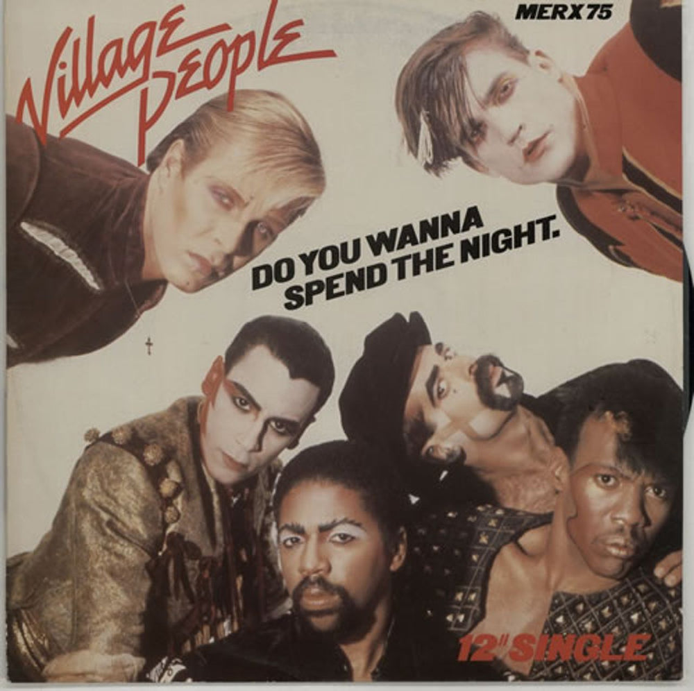 Village People Do You Wanna Spend The Night UK 12" vinyl single (12 inch record / Maxi-single) MERX75