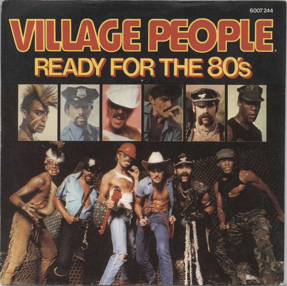 Village People Ready For The 80s UK 7" vinyl single (7 inch record / 45) 6007244