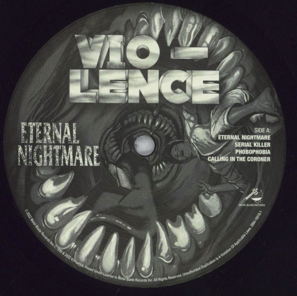 Vio-Lence Eternal Nightmare German vinyl LP album (LP record) VJPLPET833867