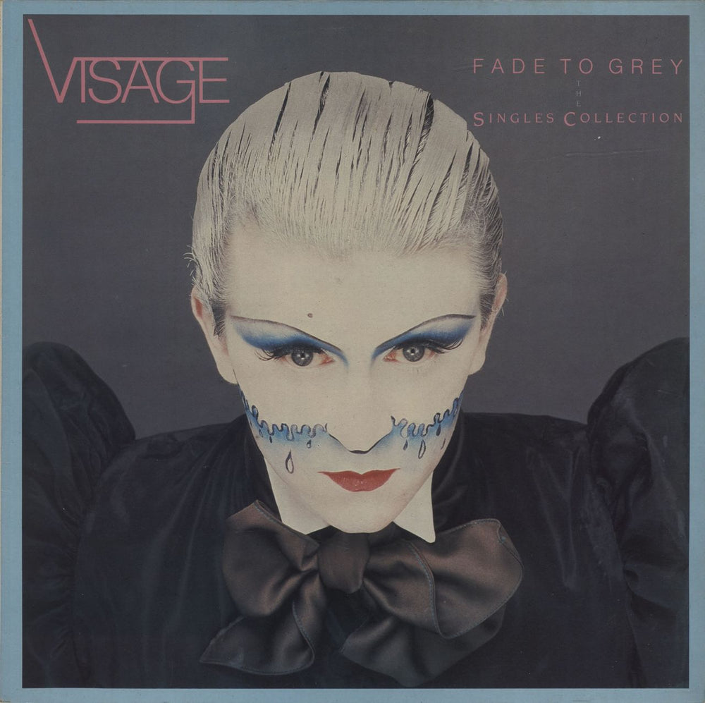 Visage Fade To Grey - The Singles Collection UK vinyl LP album (LP record) POLD5117