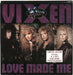 Vixen Love Made Me UK 7" vinyl single (7 inch record / 45) MTS66