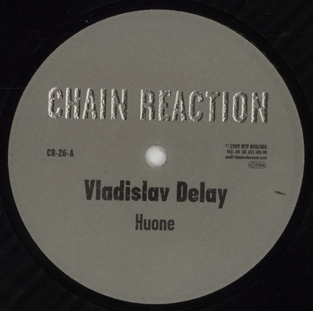 Vladislav Delay Huone German 12" vinyl single (12 inch record / Maxi-single) CR-26