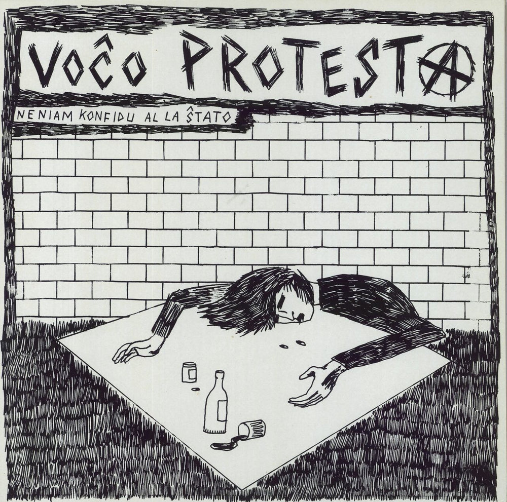 Voco Protesta Neniam Konfidu Al La Stato UK vinyl LP album (LP record) MUS67