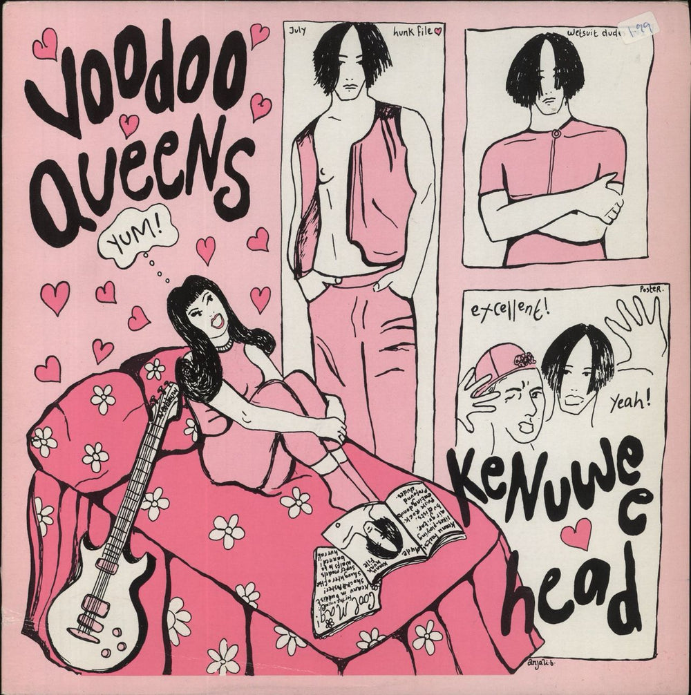 Voodoo Queens Kenuwee Head UK 10" vinyl single (10 inch record) PURE24