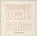 Wah! Songs - 6 Track Sampler UK Promo CD single (CD5 / 5") WENPR209