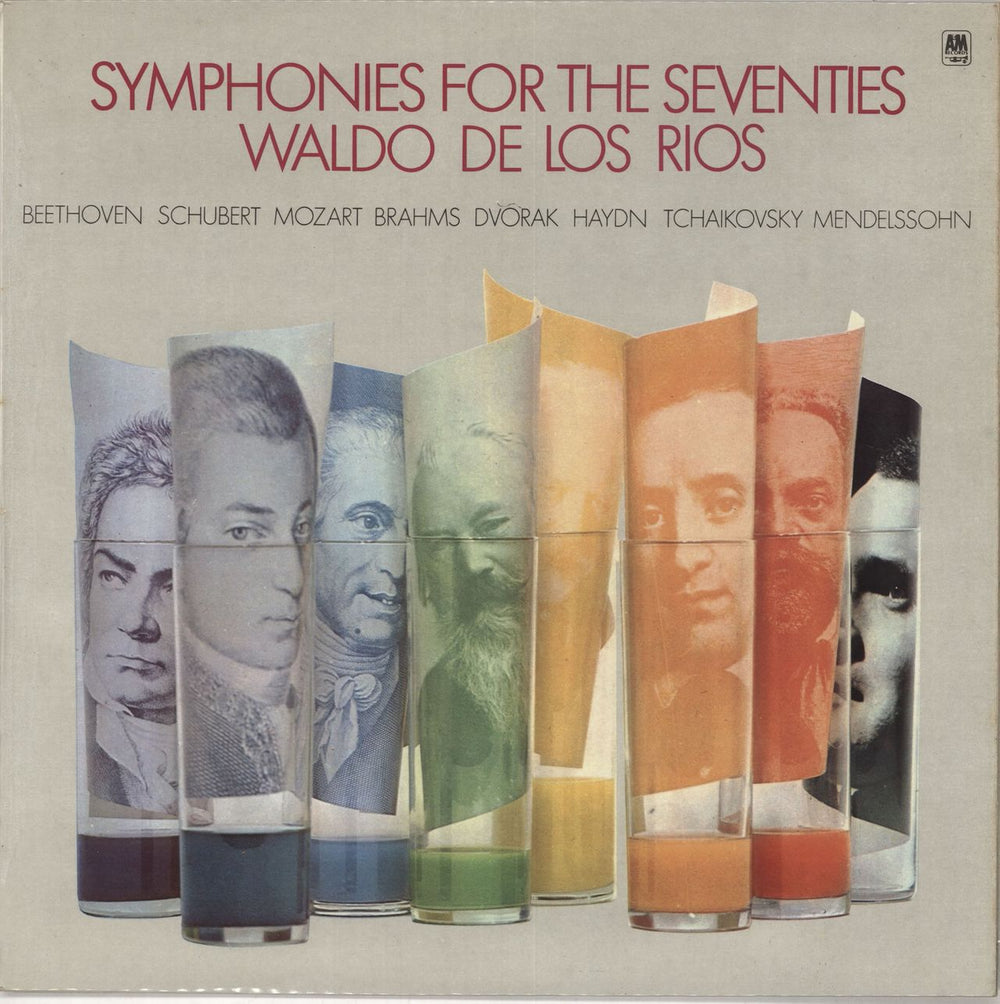 Waldo De Los Rios Symphonies For the Seventies UK vinyl LP album (LP record) AMLS2014