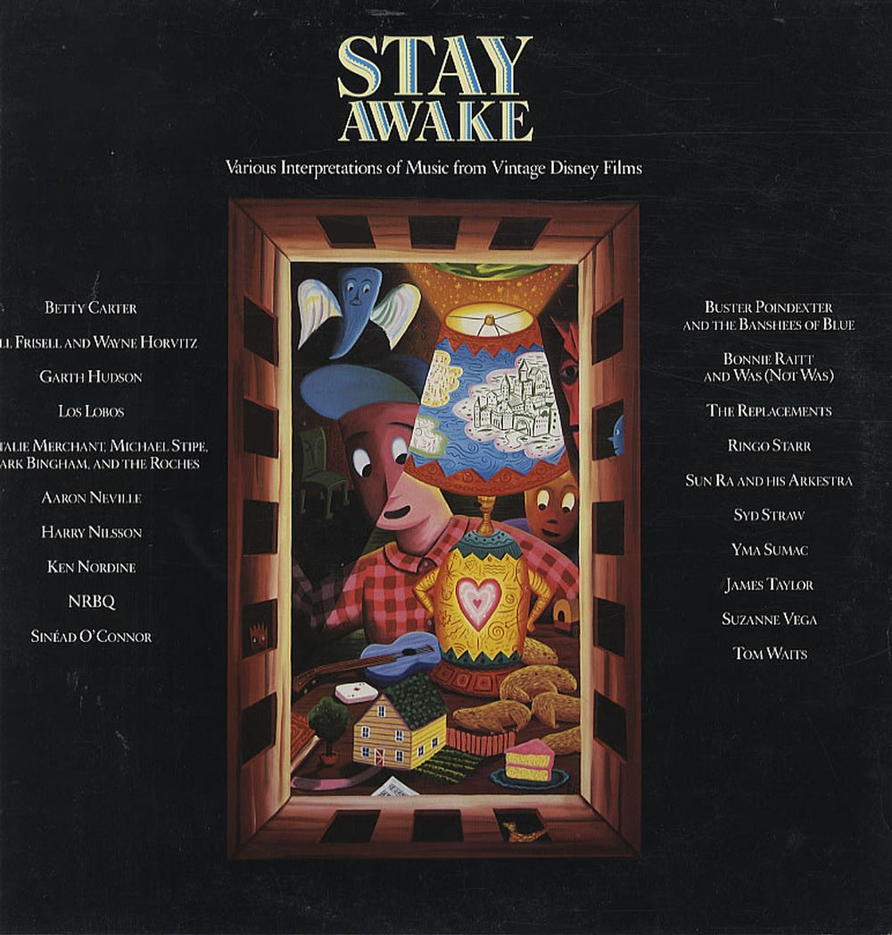 Walt Disney Stay Awake UK vinyl LP album (LP record) AMA3918