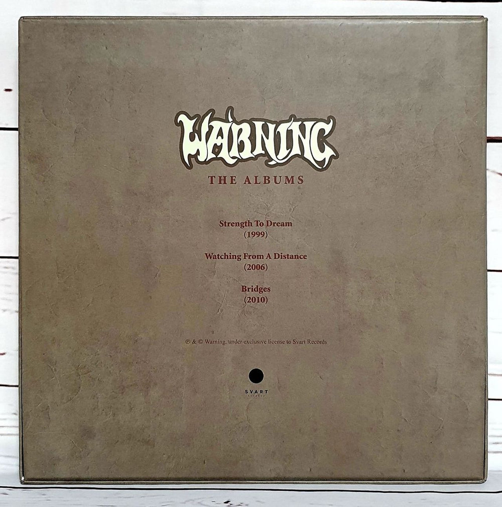 Warning The Albums Finnish Vinyl Box Set