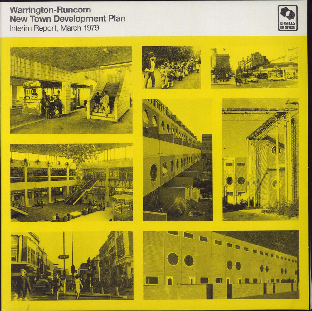 Warrington-Runcorn New Town Development Plan Interim Report, March 1979 - White Vinyl UK vinyl LP album (LP record) CIS067