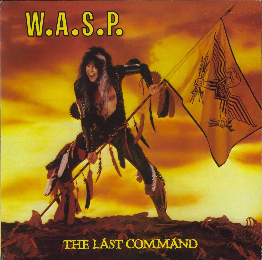 WASP The Last Command - EX + Merch insert UK Vinyl LP