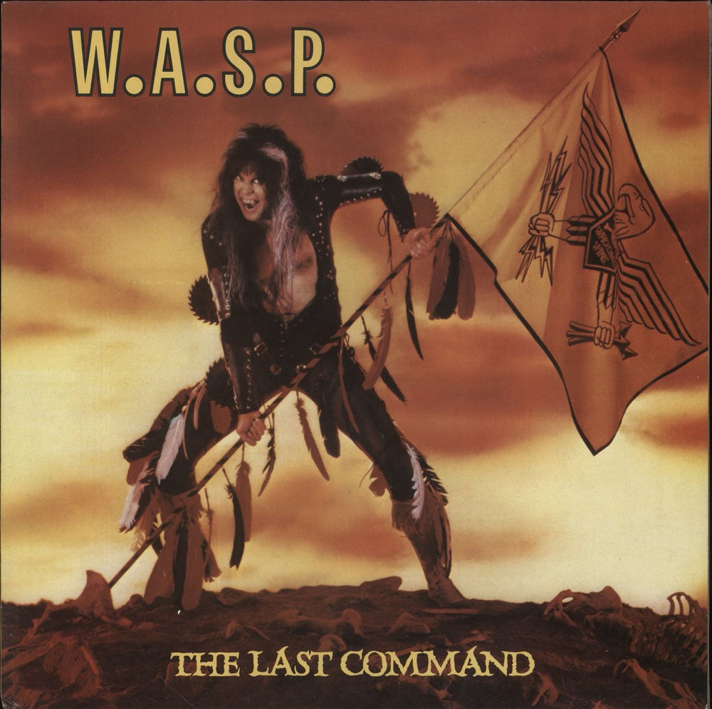 WASP The Last Command UK vinyl LP album (LP record) FA3218