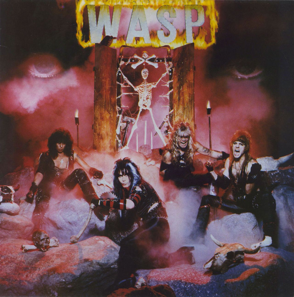 WASP W.A.S.P. UK vinyl LP album (LP record) FA3201