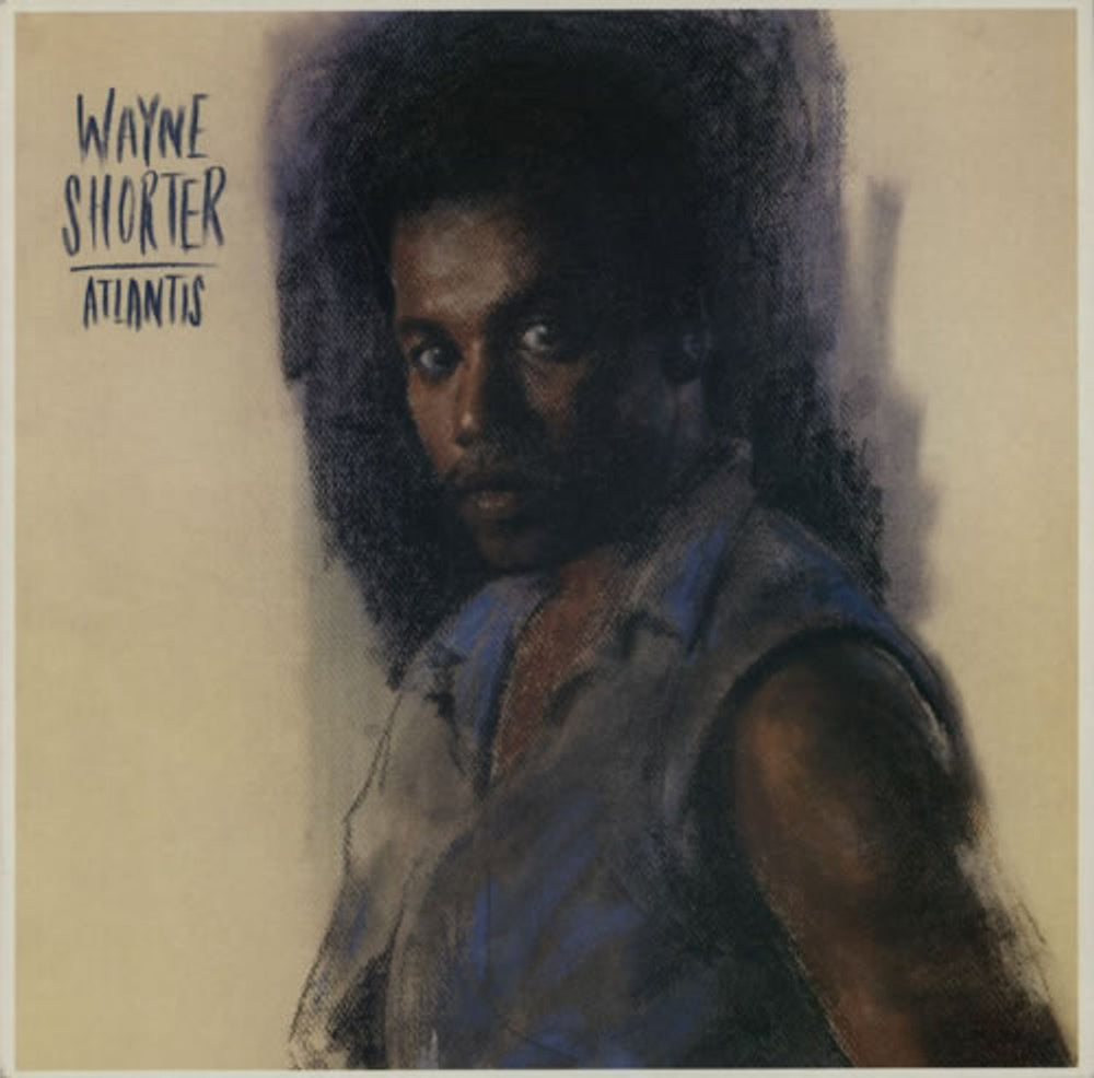 Wayne Shorter Atlantis UK vinyl LP album (LP record) 26669