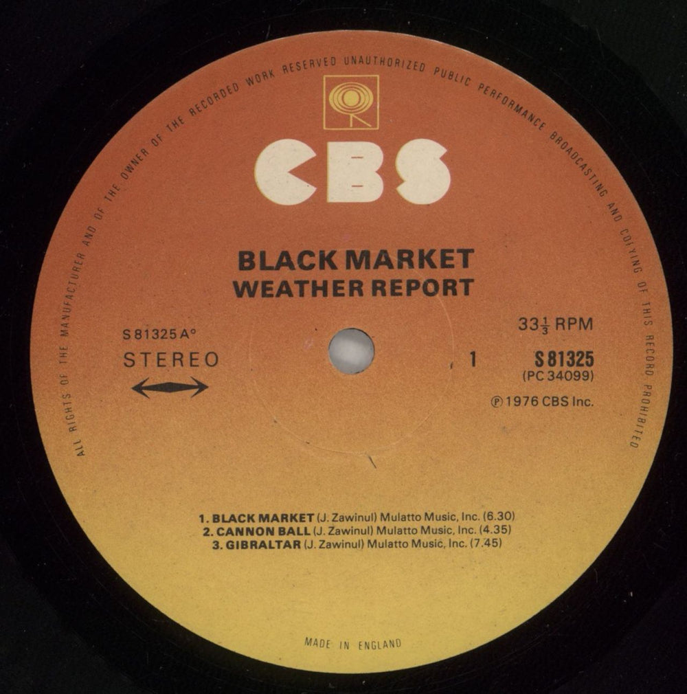 Weather Report Black Market - Shrink UK vinyl LP album (LP record) WEALPBL878335