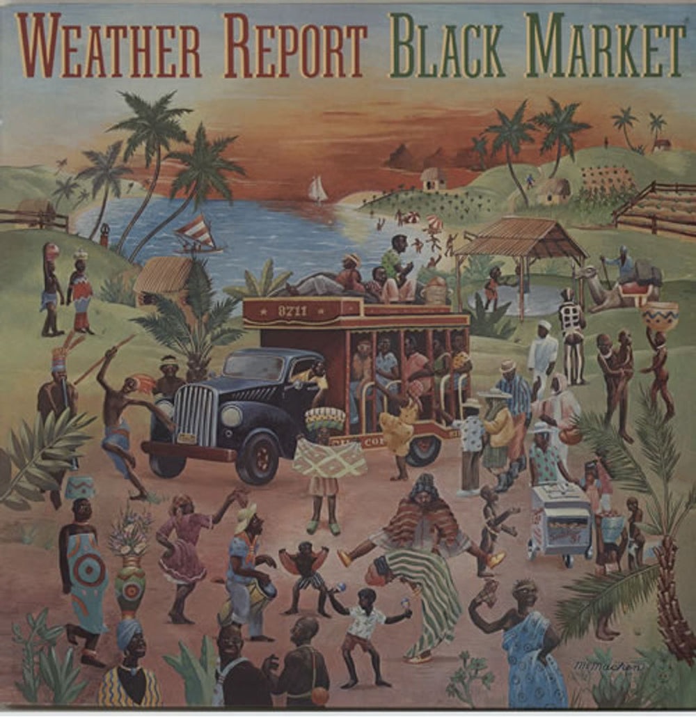 Weather Report Black Market UK vinyl LP album (LP record) 32226