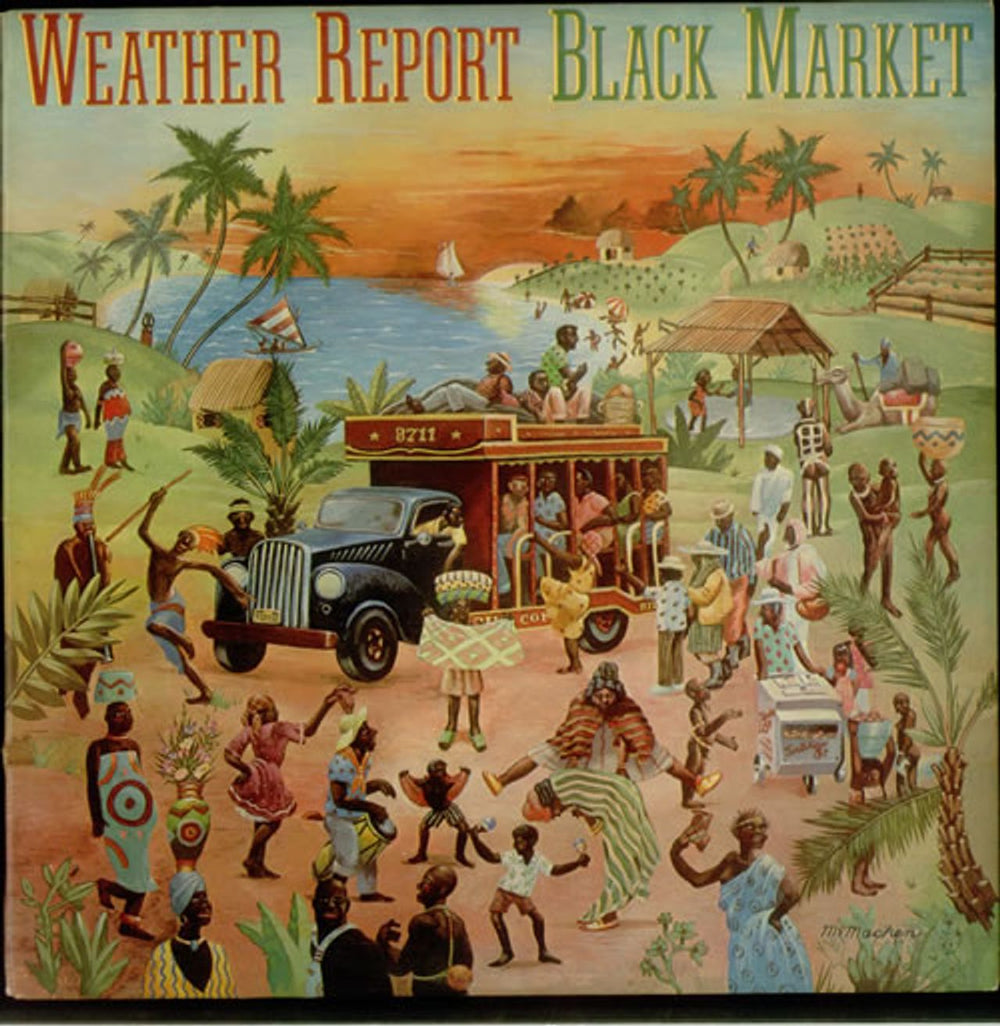 Weather Report Black Market UK vinyl LP album (LP record) 81325