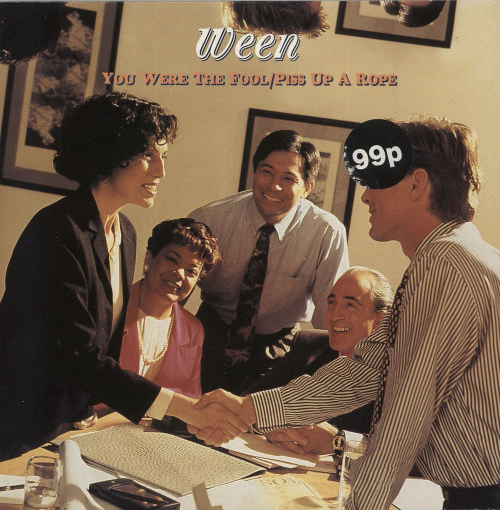 Ween You Were The Fool UK 7" vinyl single (7 inch record / 45) FN387
