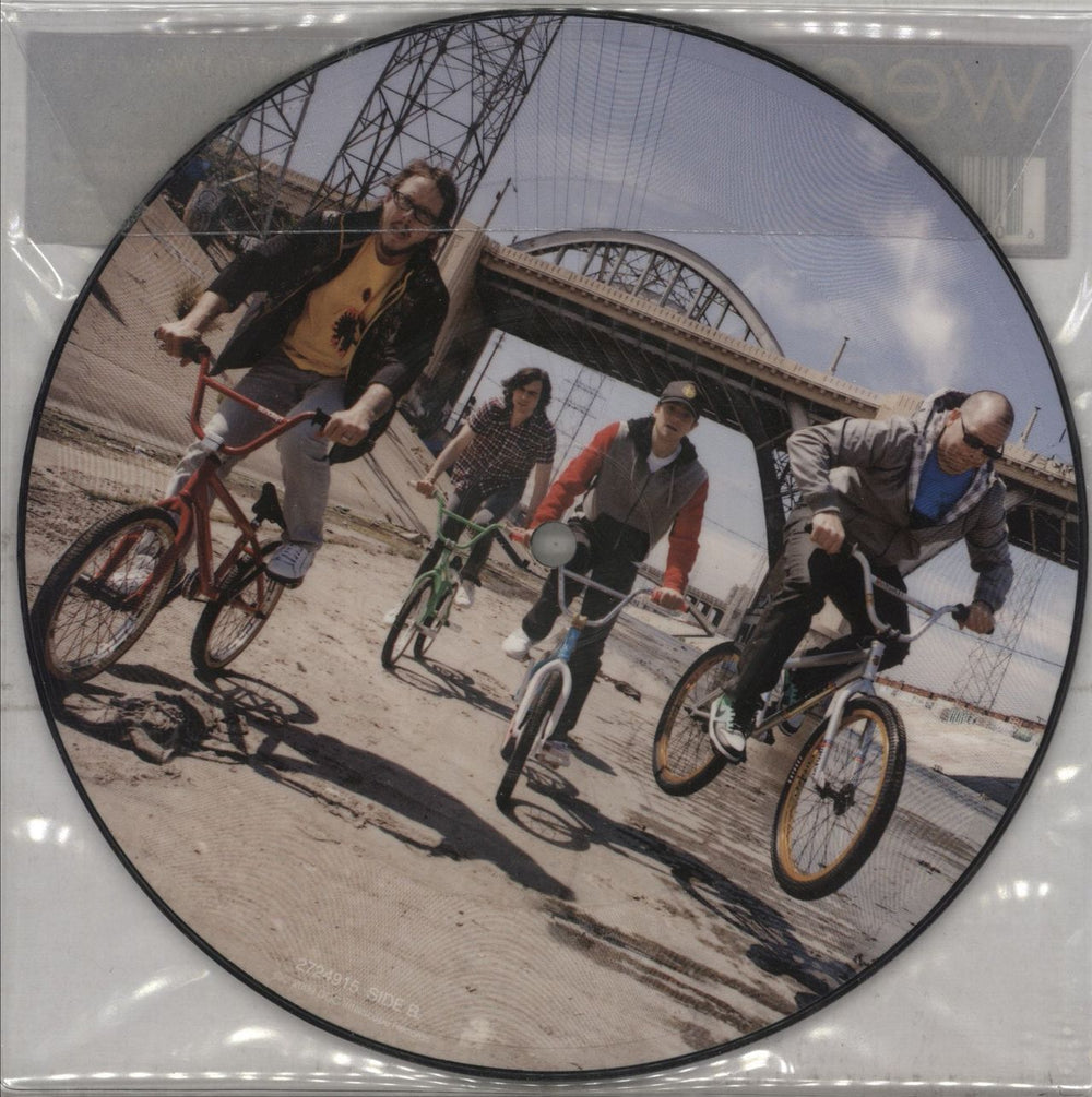 Weezer [If You're Wondering If I Want You To] I Want You To UK 7" vinyl picture disc (7 inch picture disc single) 602527249155