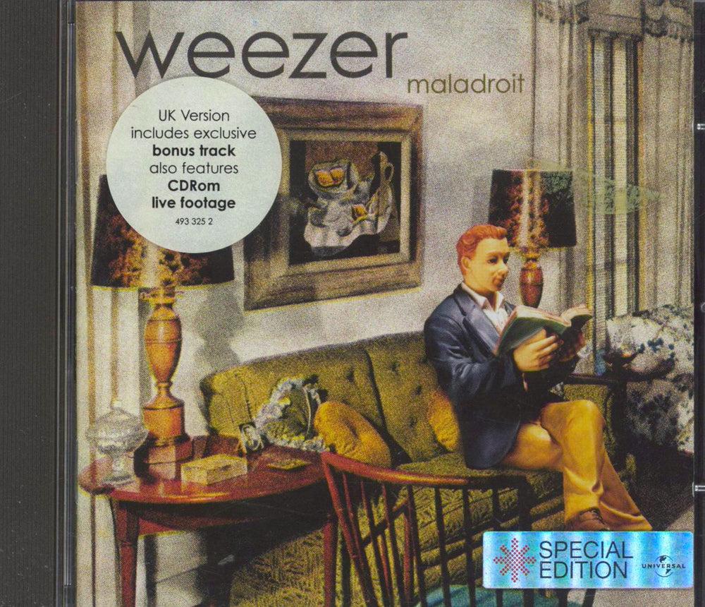 Weezer Maladroit UK CD album (CDLP) 4933252