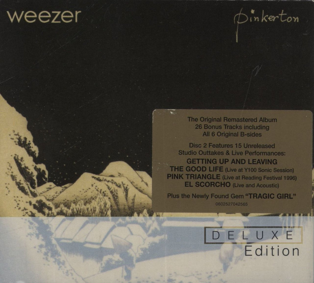 Weezer Pinkerton UK 2 CD album set (Double CD) 2704256