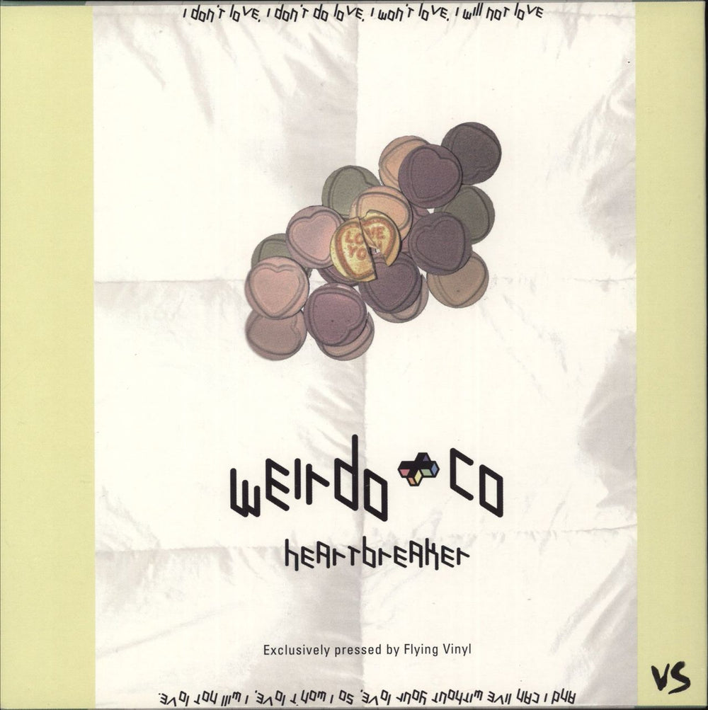 Weirdo + Co Count Me Out UK 7" vinyl single (7 inch record / 45)