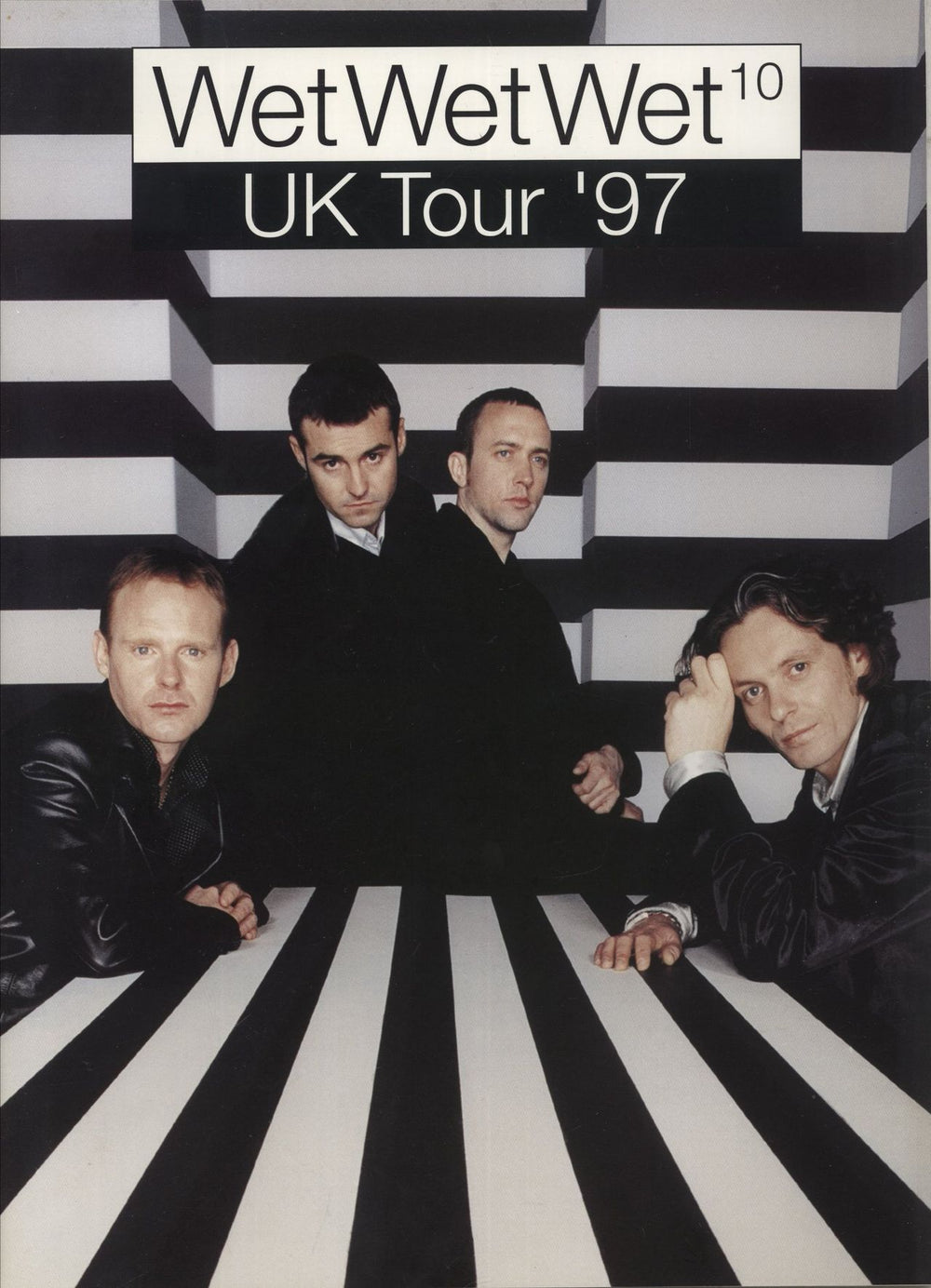 Wet Wet Wet UK Tour '97 + 2 Ticket Stubs UK tour programme TOUR PROGRAMME