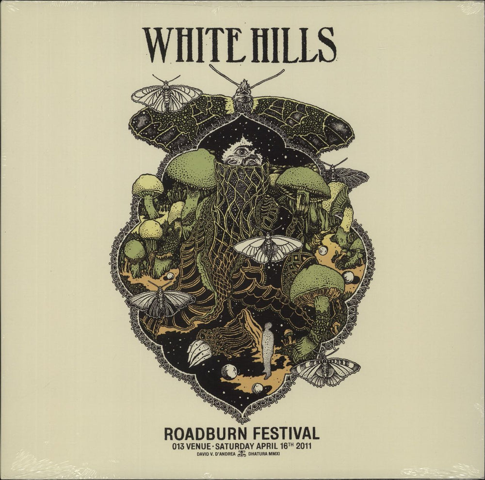 White Hills Live At Roadburn 2011 - Sealed Dutch vinyl LP album (LP record) RBR023LP