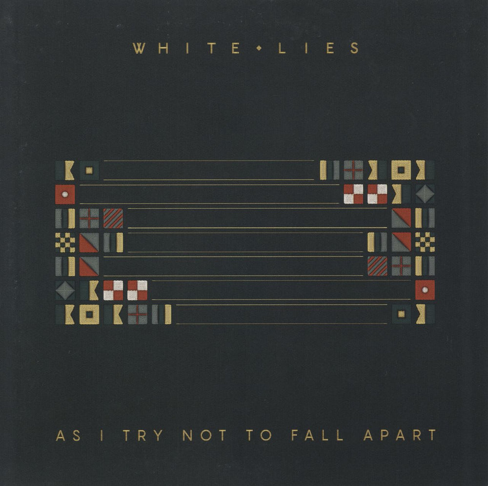 White Lies As I Try Not To Fall - Clear Vinyl + Signed Print UK vinyl LP album (LP record) PIASR5100LP