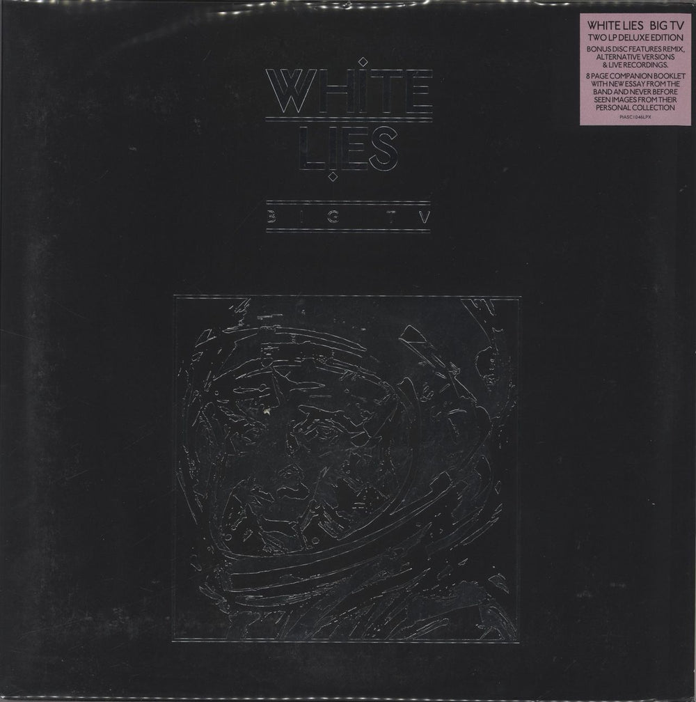 White Lies Big TV: Deluxe Edition - Foil Sleeve UK 2-LP vinyl record set (Double LP Album) PIASC1046LPX