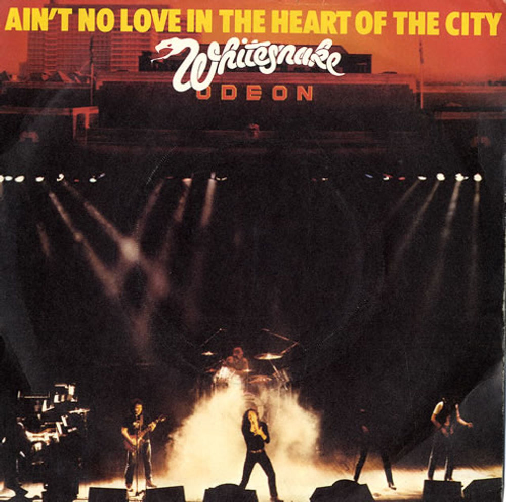 Whitesnake Ain't No Love In The Heart Of The City - EX UK 7" vinyl single (7 inch record / 45) BP381