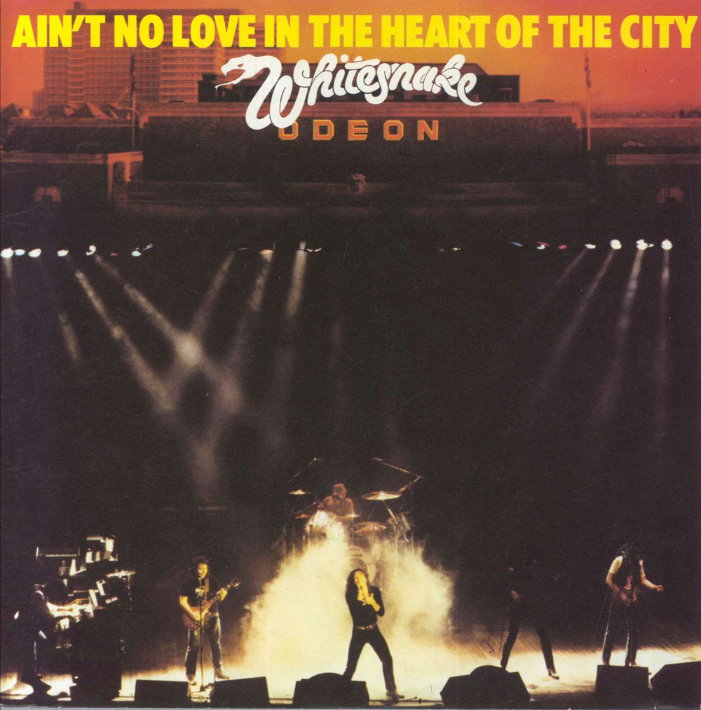 Whitesnake Ain't No Love In The Heart Of The City UK 7" vinyl single (7 inch record / 45) BP381