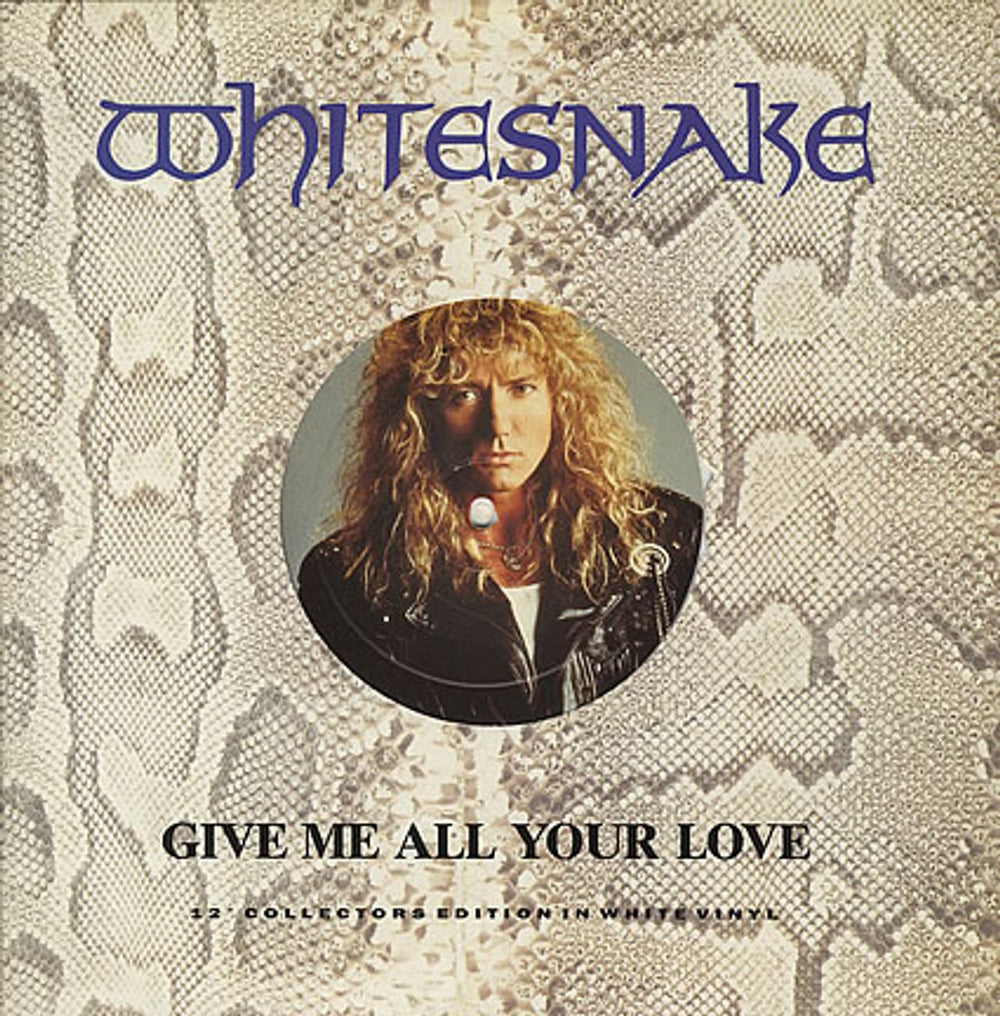 Whitesnake Give Me All Your Love UK 12" vinyl single (12 inch record / Maxi-single) 12EMW23