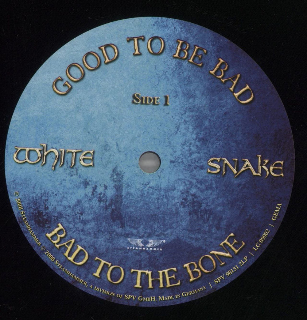 Whitesnake Good To Be Bad German 2-LP vinyl record set (Double LP Album) WHI2LGO858562
