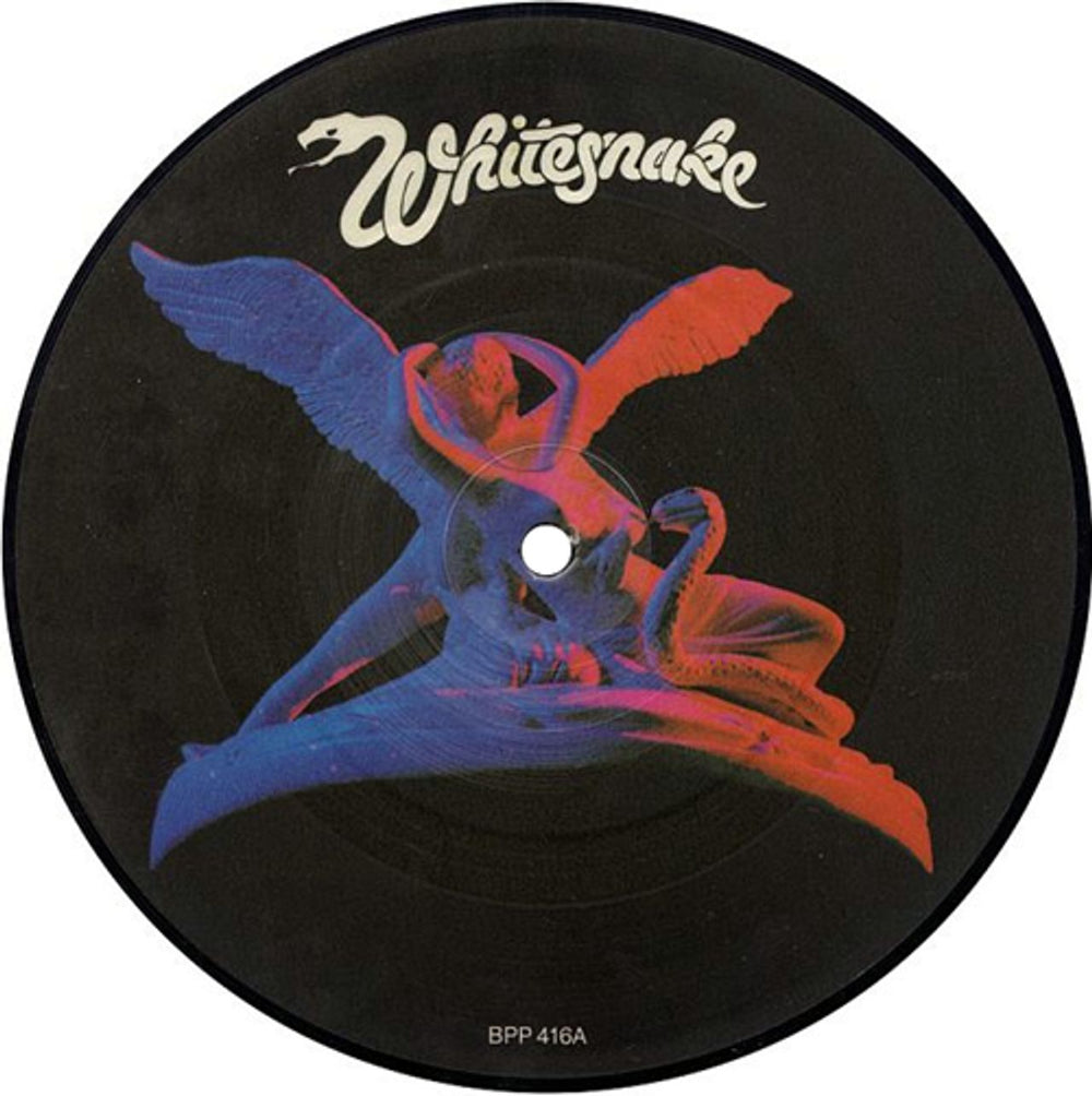 Whitesnake Here I Go Again UK 7" vinyl picture disc (7 inch picture disc single) BPP416