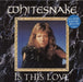 Whitesnake Is This Love - White Vinyl UK 12" vinyl single (12 inch record / Maxi-single) 12EMW3