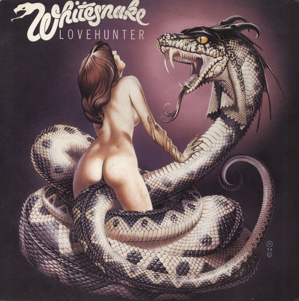 Whitesnake Lovehunter UK vinyl LP album (LP record) UAG30264