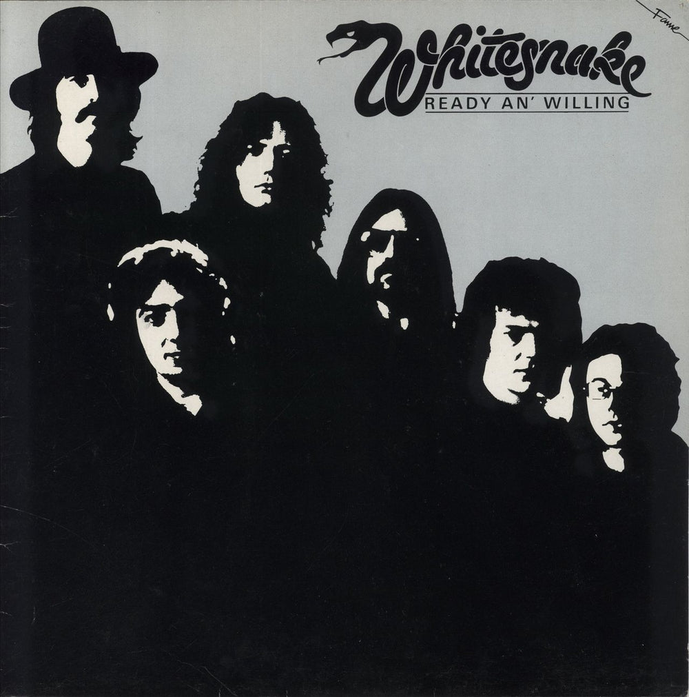 Whitesnake Ready An' Willing UK vinyl LP album (LP record) FA4131341