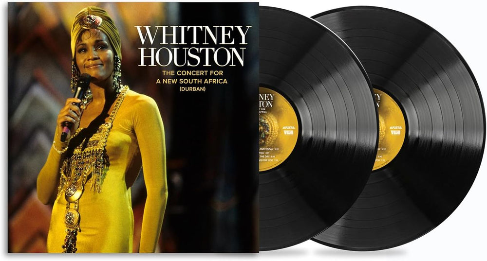 Whitney Houston The Concert For A New South Africa (Durban) - First Time On Vinyl - Sealed UK 2-LP vinyl record set (Double LP Album) 198028198219