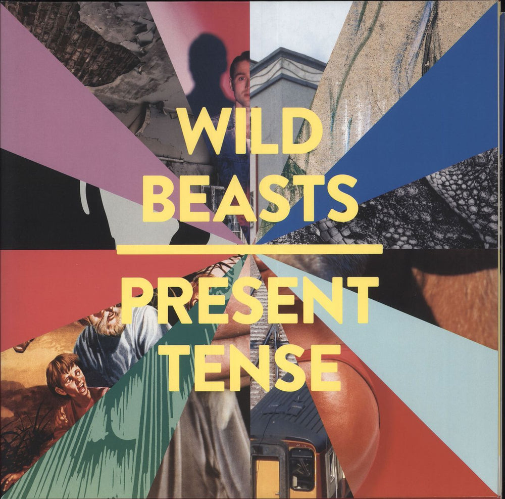 Wild Beasts Present Tense UK vinyl LP album (LP record) WIGLP279