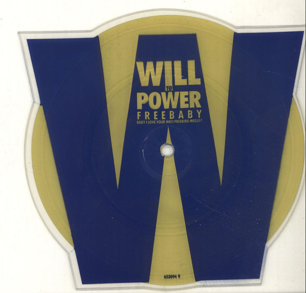 Will To Power Baby I Love Your Way / Freebird Medley UK shaped picture disc (picture disc vinyl record) 6530949