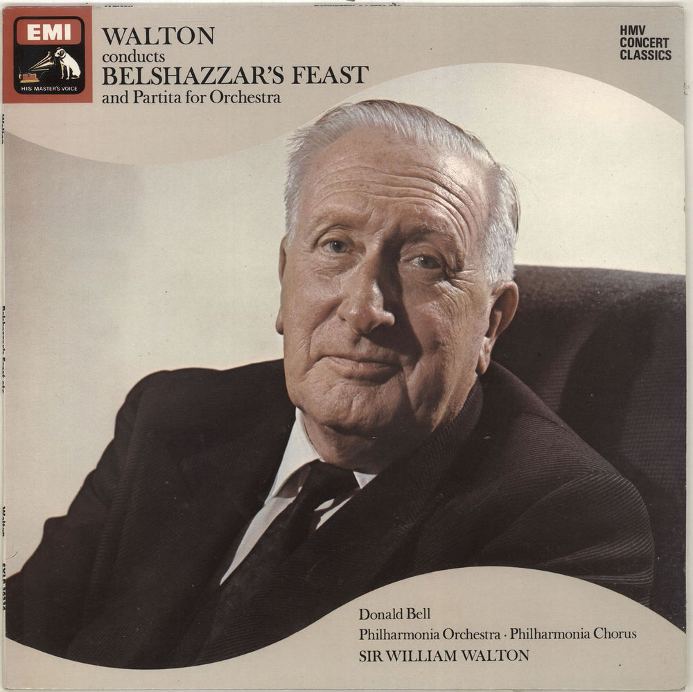 William Walton Walton conducts Belshazzar's Feast & Partita for Orchestra UK vinyl LP album (LP record) SXLP30236