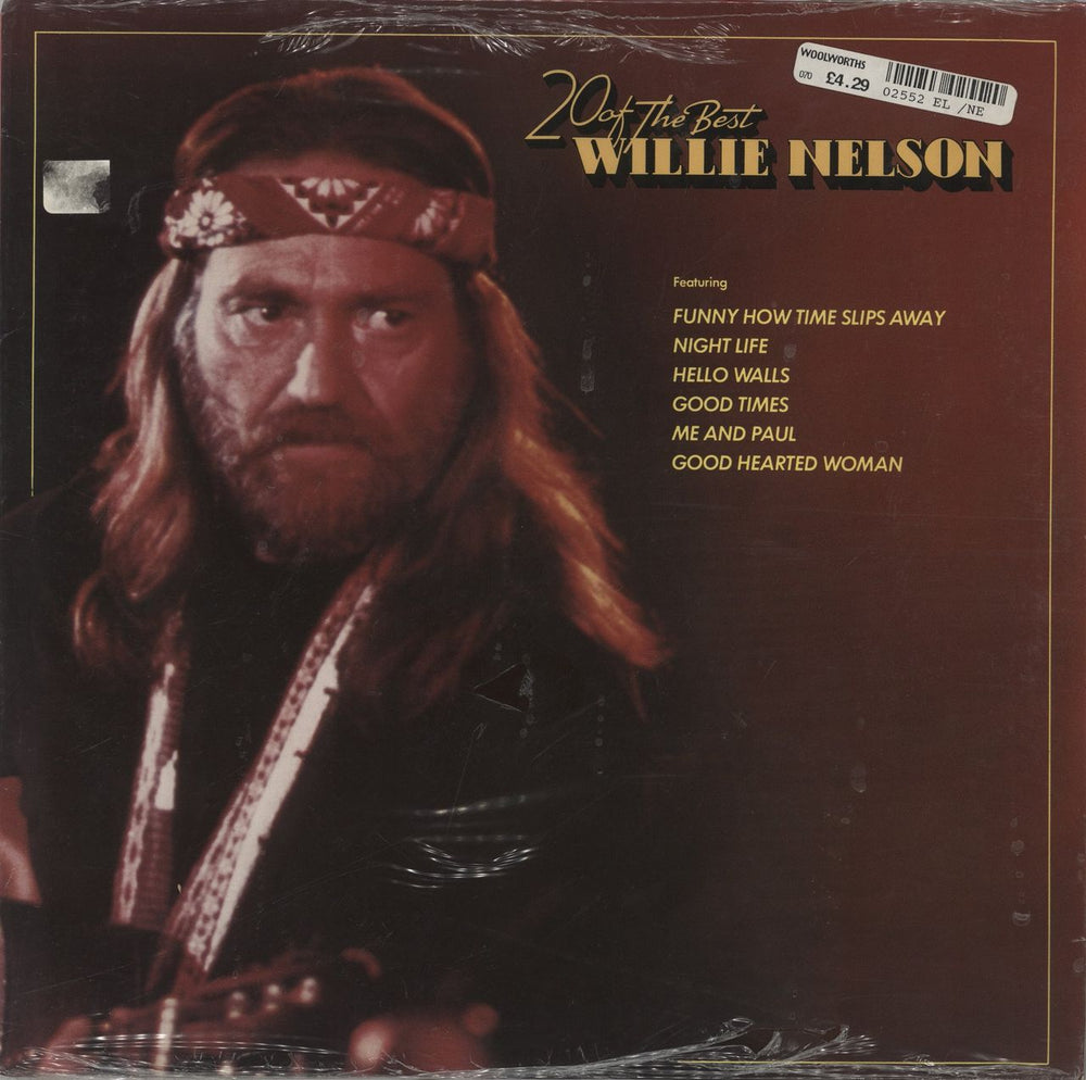 Willie Nelson 20 Of The Best - Sealed German vinyl LP album (LP record) NL89137